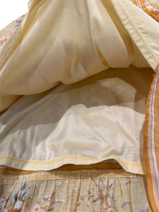 💜5/$50💜 Sweet Wanderer Floral Mustard Midi Dress - Picture 7 of 10